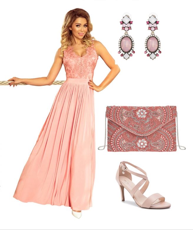 doplnky k ružovým šatám na stužkovú, ružové šaty na stužkovú, fialové šaty na stužkovú, doplnky, šperky, bižutéria